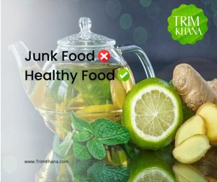 TrimKhana Tips - Mint tea relieves nausea and fever.