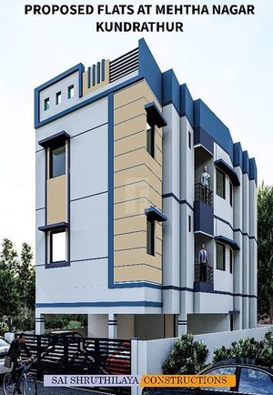 SAI SHRUTHILAYA APARTMENTS  By Sai Shruthilaya Constructions Kundrathur Chennai.  Near VMR Ishwaryam Mahal