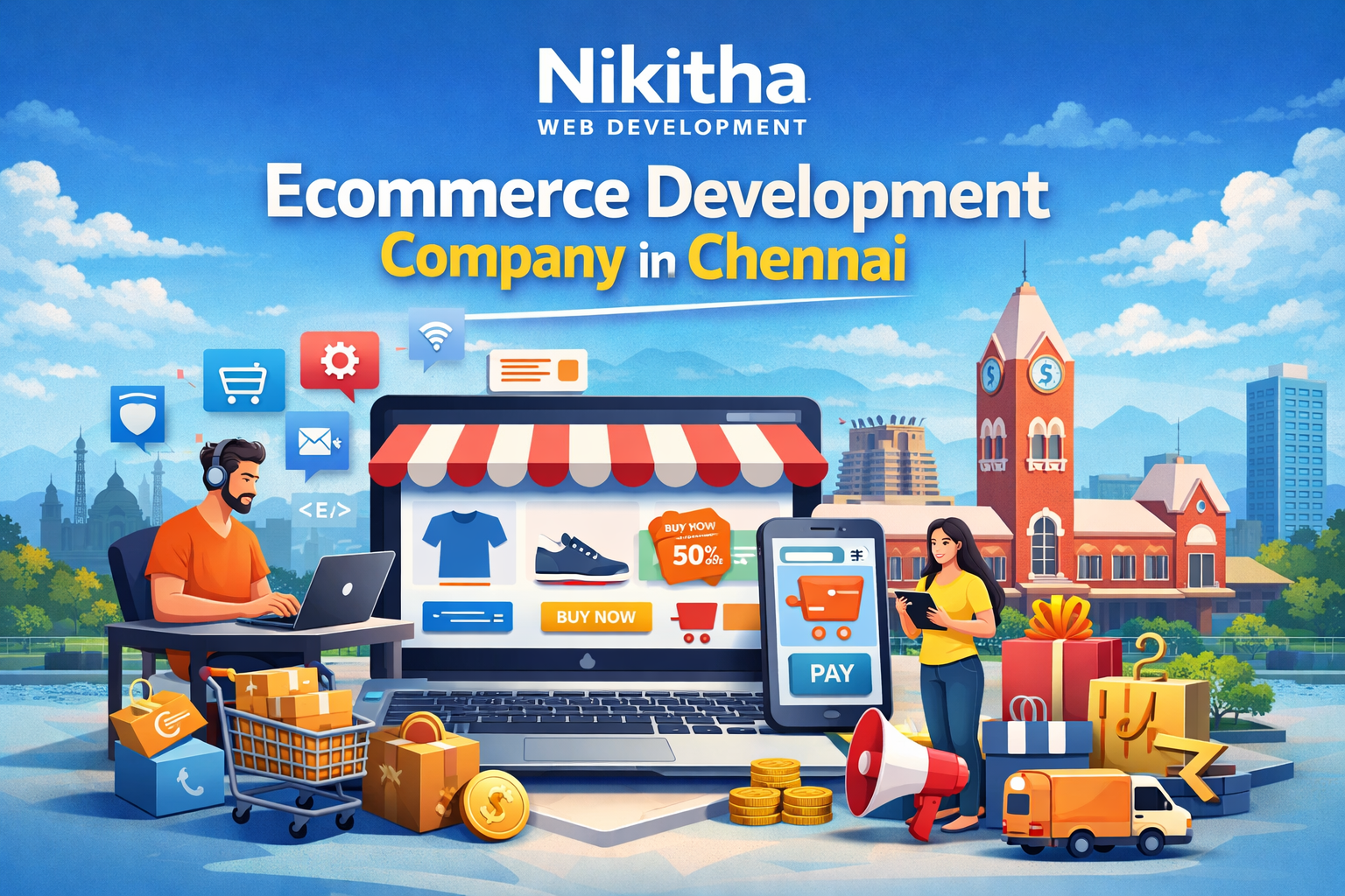 Launch Your Online Store Faster with Modern Ecommerce Development Services