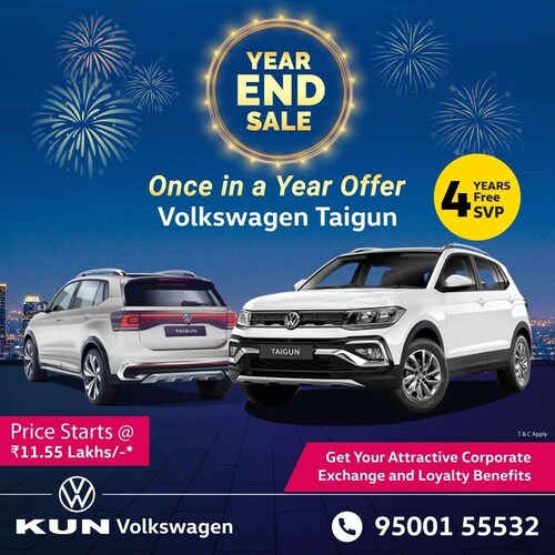 Attractive Corporate, Loyalty and Exchange Benefits On Premium Sedan  VIRTUS