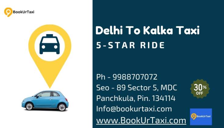 Delhi To Kalka taxi