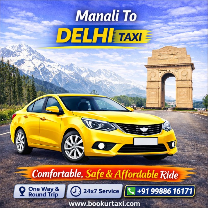 Delhi to manali taxi1